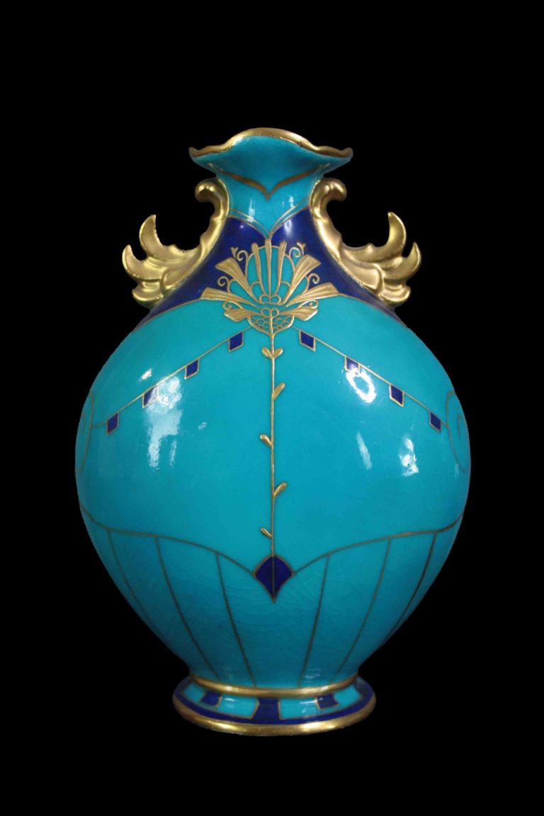 Minton Vase Egyptian Revival