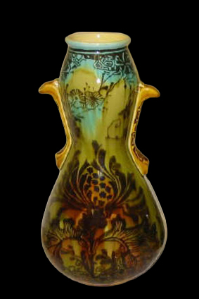 Minton 3323 Secessionist Pottery Vase