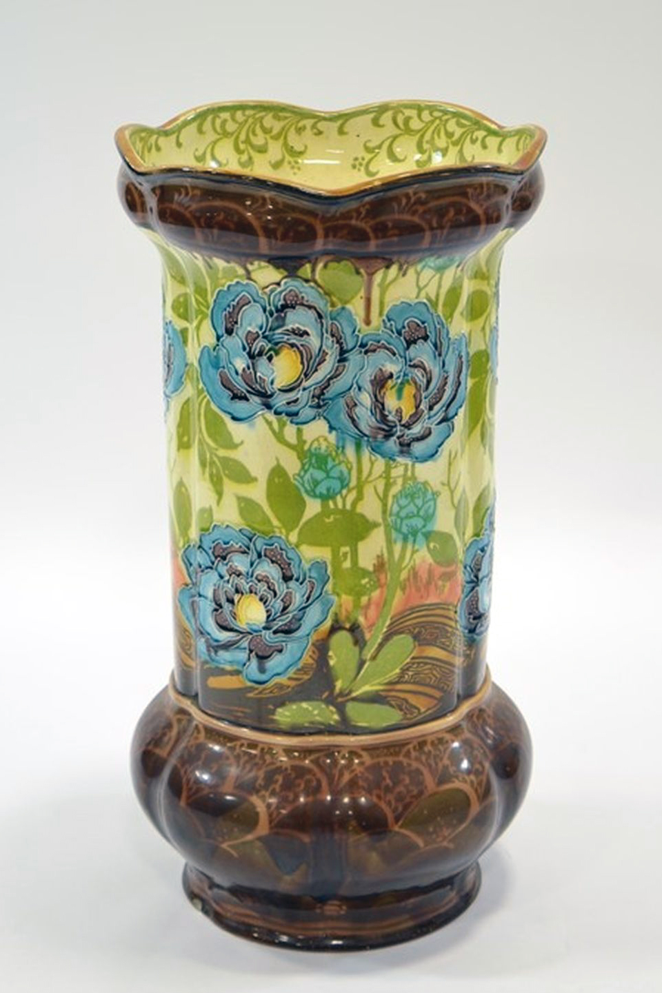 Minton 3370 Secessionist Pottery Vase