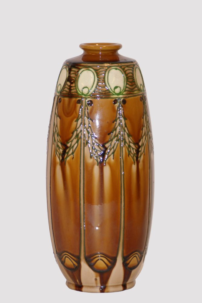 Minton 3707 Secessionist Pottery Vase