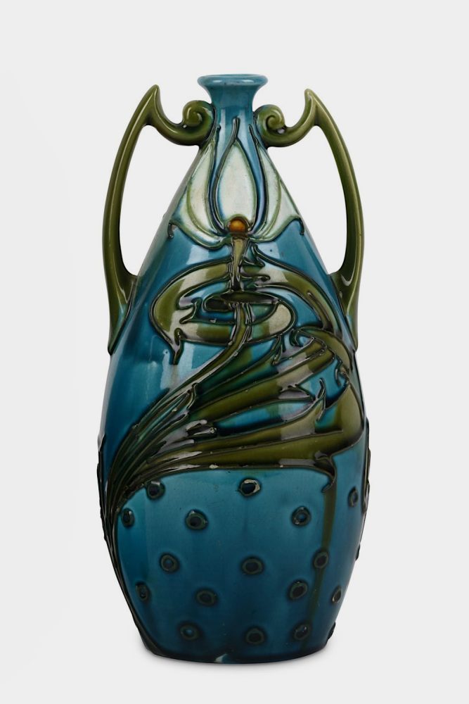 Minton 3736 Secessionist Pottery Vase