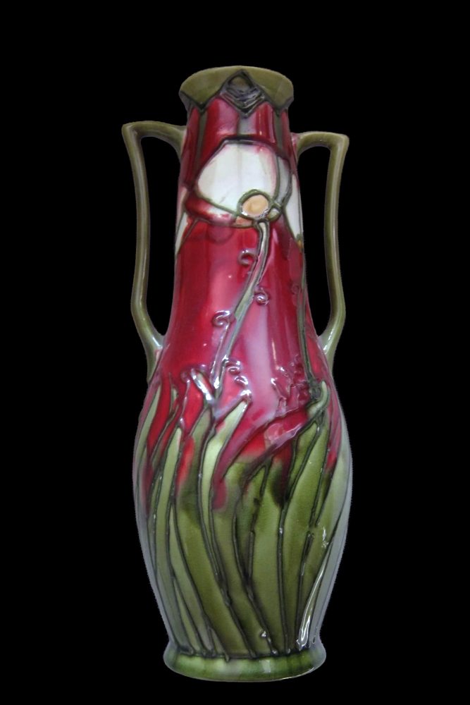 Minton 3747 Secessionist Pottery Vase