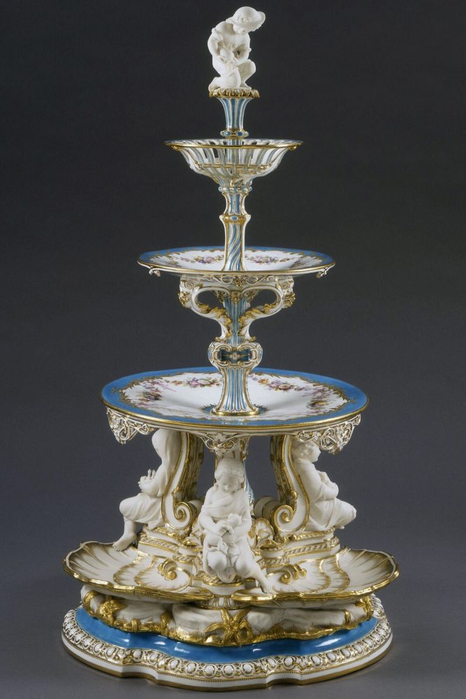 Minton 604 Parian Centerpiece