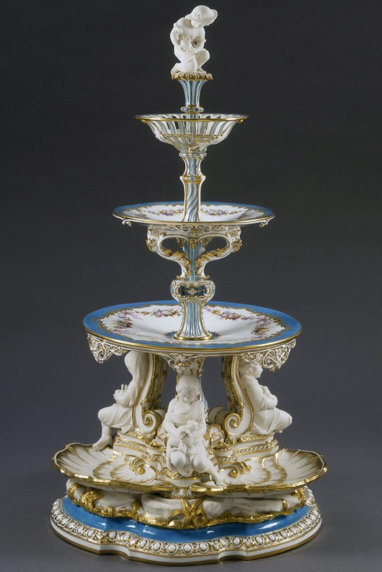 Minton 604 Parian Centerpiece