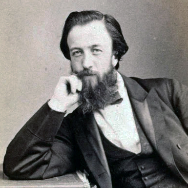 Minton Christopher Dresser Portrait Photograph