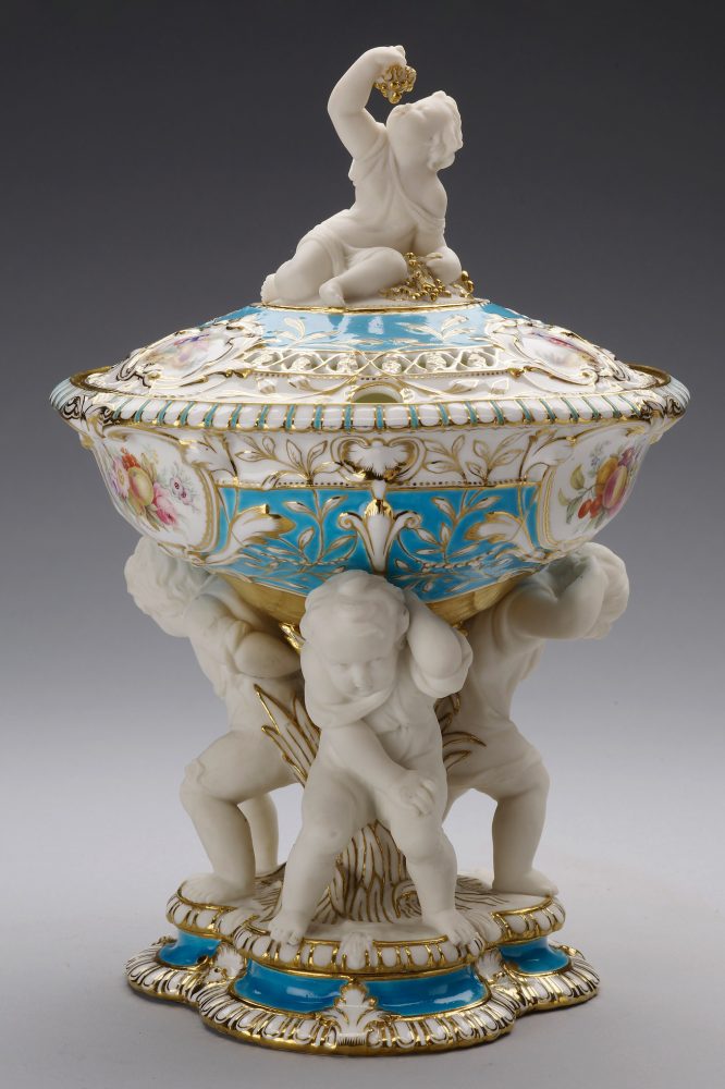 Minton Parian Cream Tureen